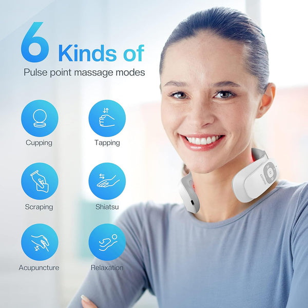 RelaxEase Heated Neck Massager